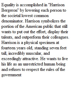 "Harrison Bergeron" discussion
